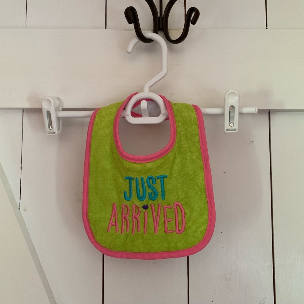 Baby Bib Just Arrived Terry Cotton Blend Colorful Bib